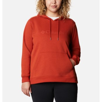 Dámské Mikiny Columbia Logo Plus Size Vínové DVKJGS619